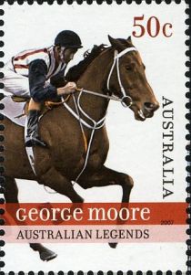 George Moore Riding "Tulloch", 1960