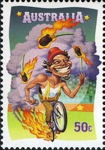 Burning Bicycle