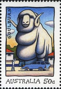 Big Merino Sheep, Goulburn