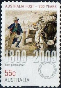 Australia Post - 200 Years - First Postmaster