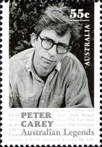 Peter Carey (Black/white photograph)