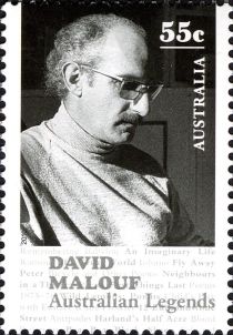 David Malouf (Black/white photograph)