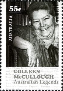 Colleen McCullough (Black/white photograph)