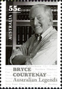 Bryce Courtenay (Black/white photograph)