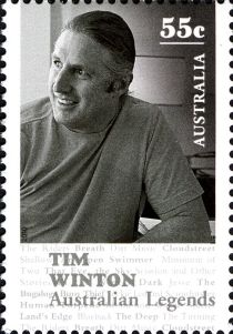 Tim Winton (Black/white photograph)