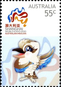 EXPO 2010 - Australian Kookaburra Mascot