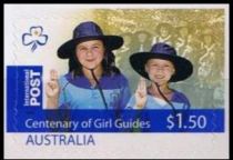 Guides Saluting