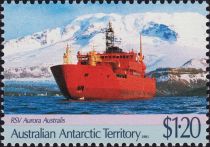 Maiden Voyage of "Aurora Australis" (research ship)