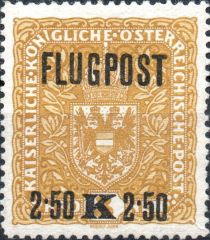 Air mail Vienna-Krakau-Lemberg-Kiew