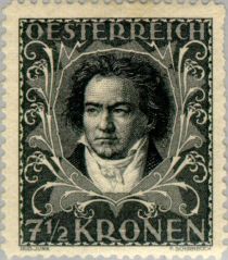 Ludwig van Beethoven (1770-1827) by August von Klöber