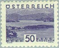 Wörthersee, Kärnten - small format, grey violet