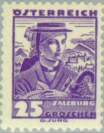 Woman from Pinzgau, Salzburg