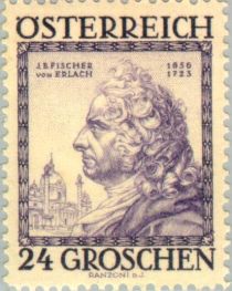 J.B. Fischer von Erlach (1656-1723) architect