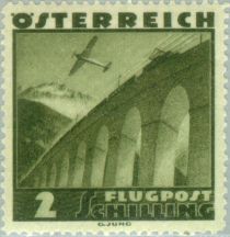 Aircraft over Tauernbahn Viaduct