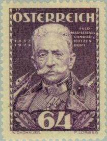 Conrad von Hötzendorf (1852-1925) field marshal