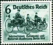 The first cars of Benz (1885) and Daimler (1886)