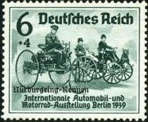 The first cars of Benz (1885) and Daimler (1886)