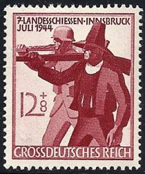 Tyrolean marksman with crossbow, soldier with light machine