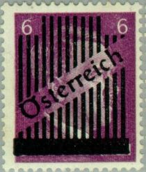 Overprint German stamp Hitler