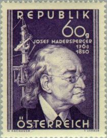 Josef Madersperger (1768-1850) inventor sewing machine