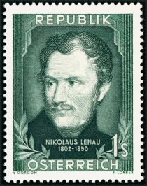 150th Birth Anniversary of Nikolaus Lenau (1802-50), poet