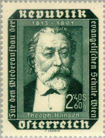 Theophil von Hansen (1813-91) architect