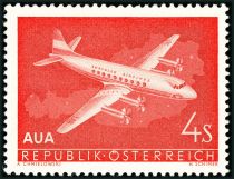 First Flights of the Austrian Airlines