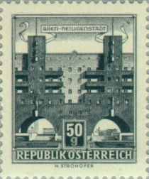 Housing, Karl-Marx-Hof, Vienna-Heiligenstadt