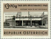 Post office Vienna 101, West Station & train shed