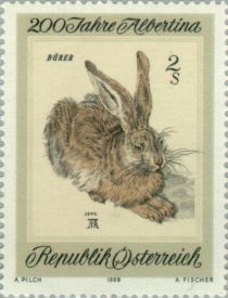 "Young Hare" by Albrecht Dürer, European Hare (Lepus europae