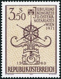 Jubilee Congress of the Austrian Notaryship, Vienna 1971