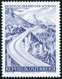 Opening of the Brenner Motorway