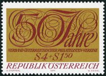 50th anniversary of the Austrian Philatelic Association