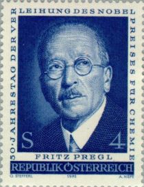 50th anniversary of the Nobel Prize Award to Fritz Pregl