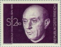 Birth Centenary of Arnold Schönberg (1874-1951), composer