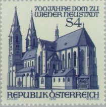 Vienna Neustadt Cathedral, 7th centenary