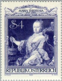 "Empress Maria Theresia" by Martin van Meytens (1695-1770)