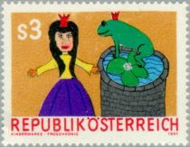 Children Stamp "The Frog King"