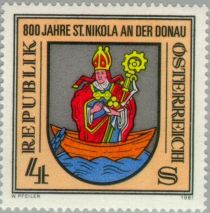 800 years St Nikola on Danube, Upper Austria