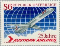 25 years Austrian Airlines