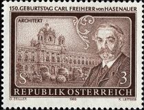 150th Birth Anniversary of Carl von Hasenauer