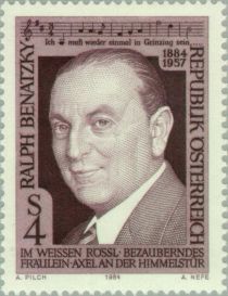 Birth Centenary of Ralph Benatzky (1884-1957) composer