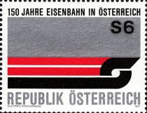 150 Years Railways In Austria: Jubilee badge