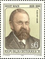 150th birthday of Ernst Mach, physicist