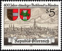 400 years Regular Postal Service in Carinthia