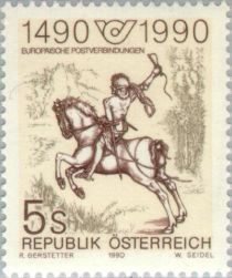 500th Anniversary of Regular European Postal Services