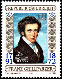 Franz Grillparzer (1791-1872) author & poet