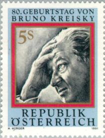 80th birthday of Bruno Kreisky