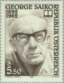 Birth Centenary of George Saiko (1892-1962), writer