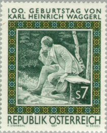 Waggerl, Karl Heinrich - 100th birthday